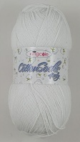 King Cole - Cotton Socks 4 Ply - 4760 White